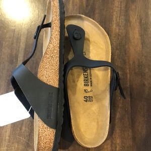 Black Birkenstock Gizeh BS